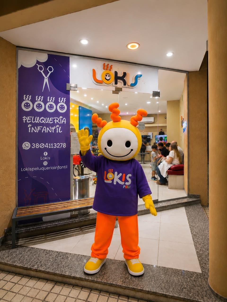 Fachada de la sucursal LA RIOJA de Lokis Peluquería Infantil